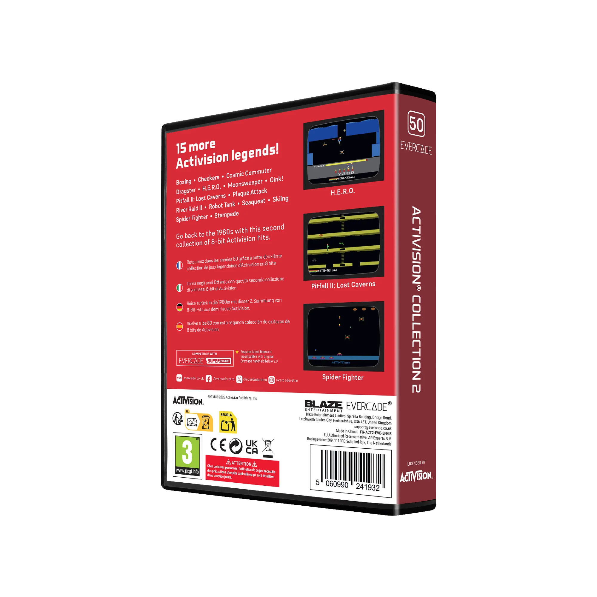 Activision Collection 2 and Mega Cat Studios Collection 3 Cartridge Bundle - Image 5