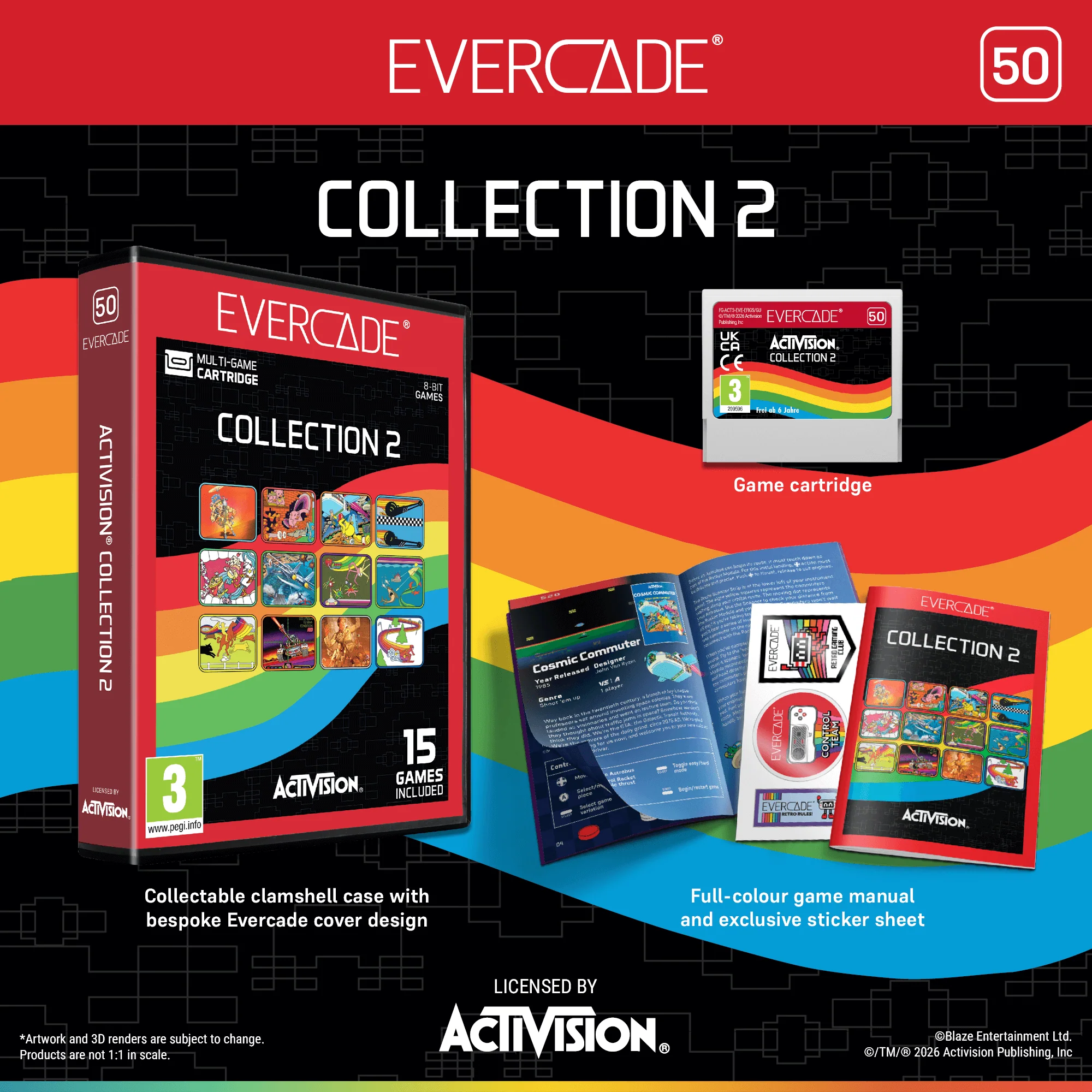 Activision Collection 2 and Mega Cat Studios Collection 3 Cartridge Bundle - Image 9