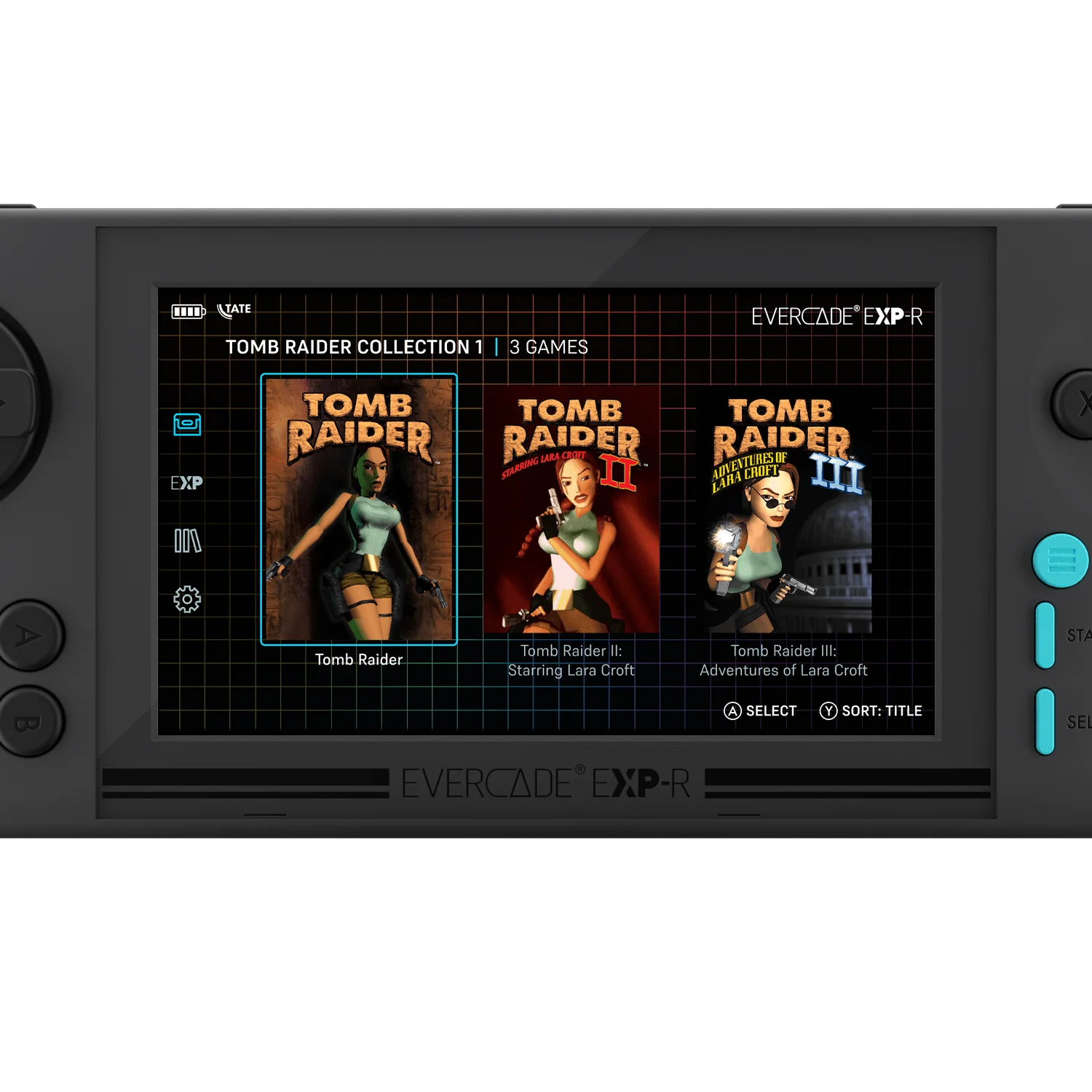 Evercade EXP-R and Tate Grip Bundle - Image 13