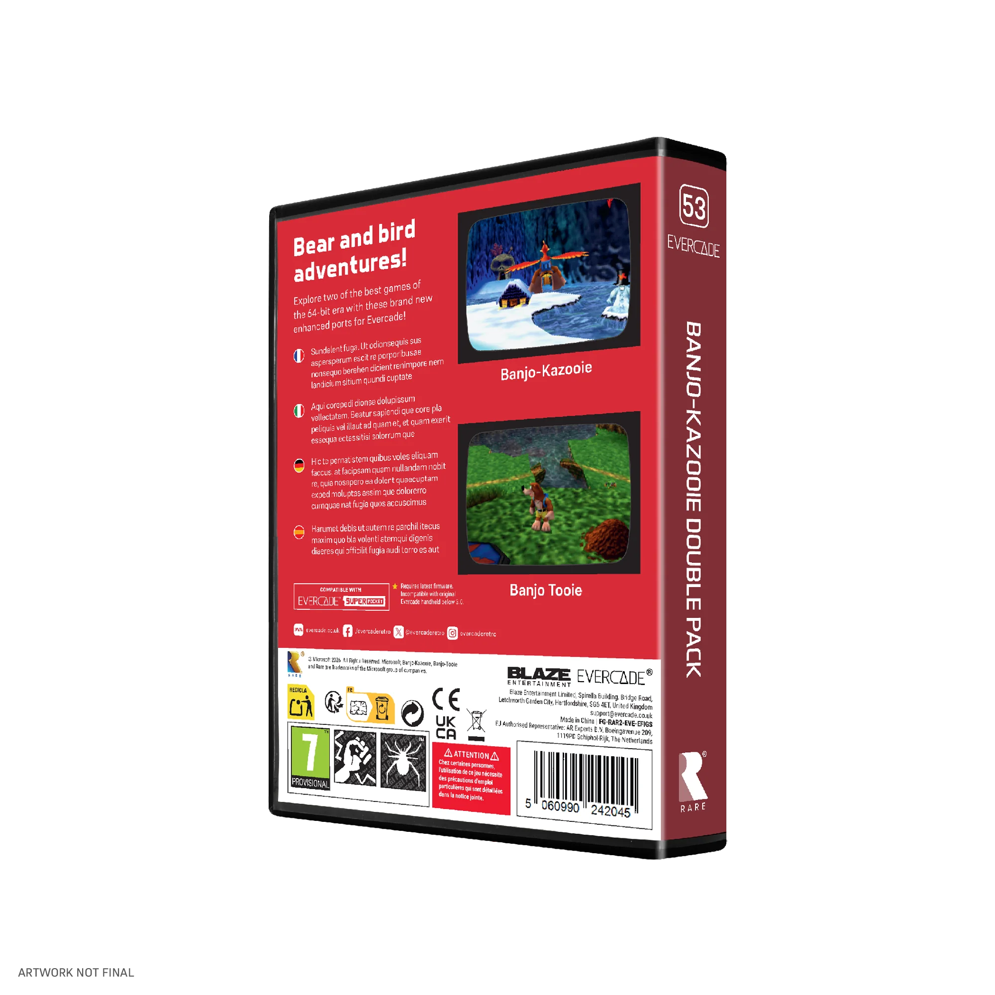 Evercade Nexus and Banjo-Kazooie Double Pack - Image 5