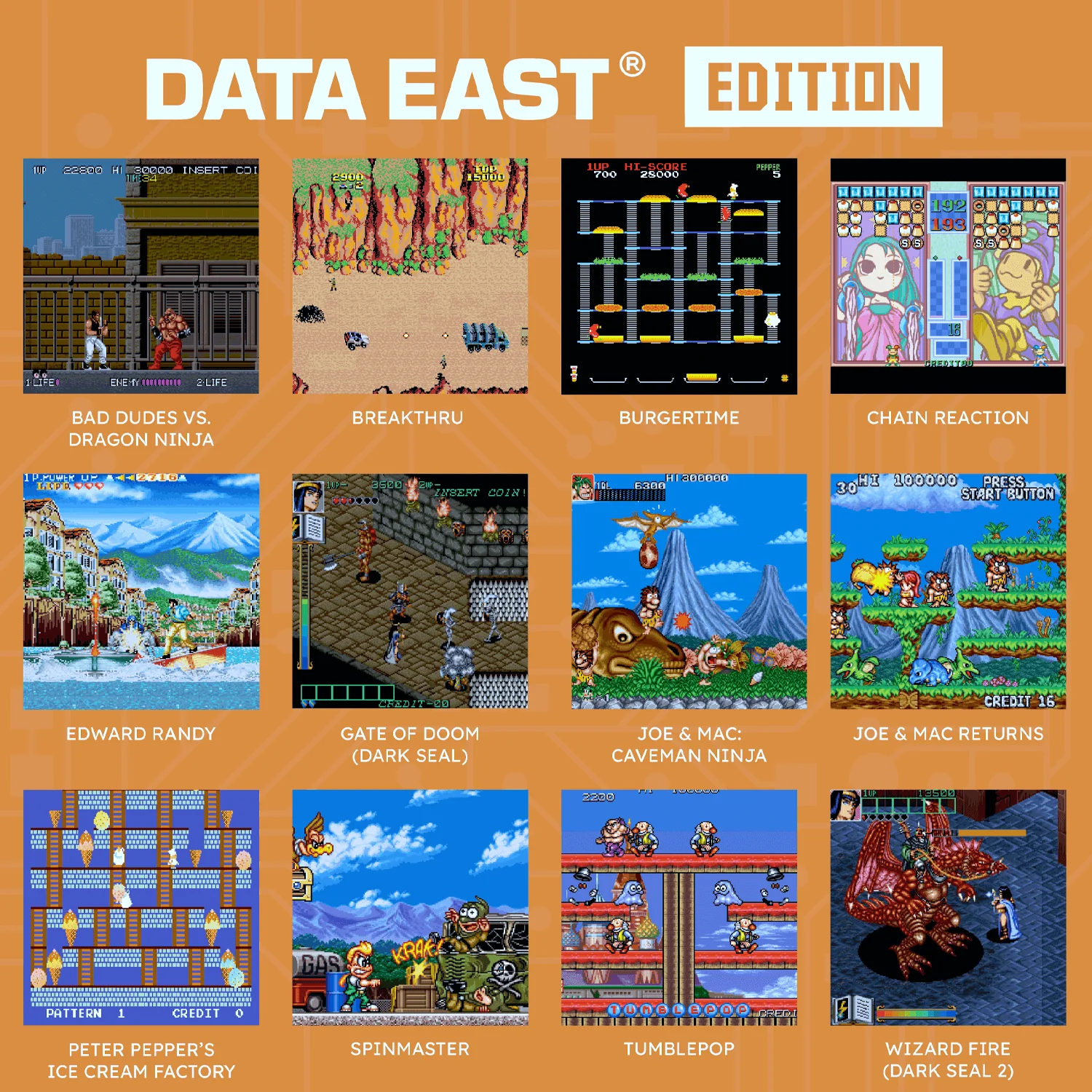 HyperMegaTech! Data East  Super Pocket Case Bundle - Image 7