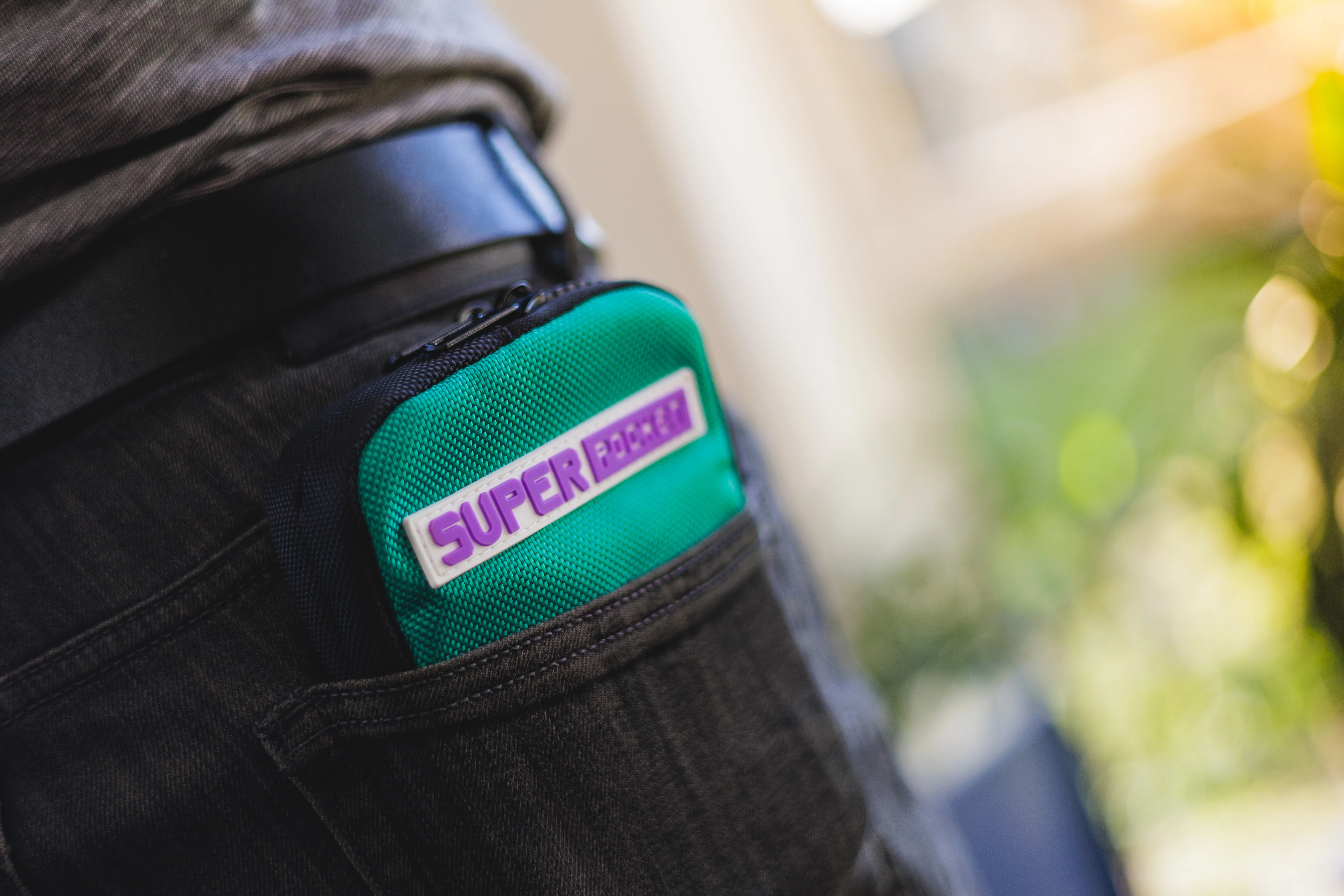 Super Pocket Case Green/Black - Image 5